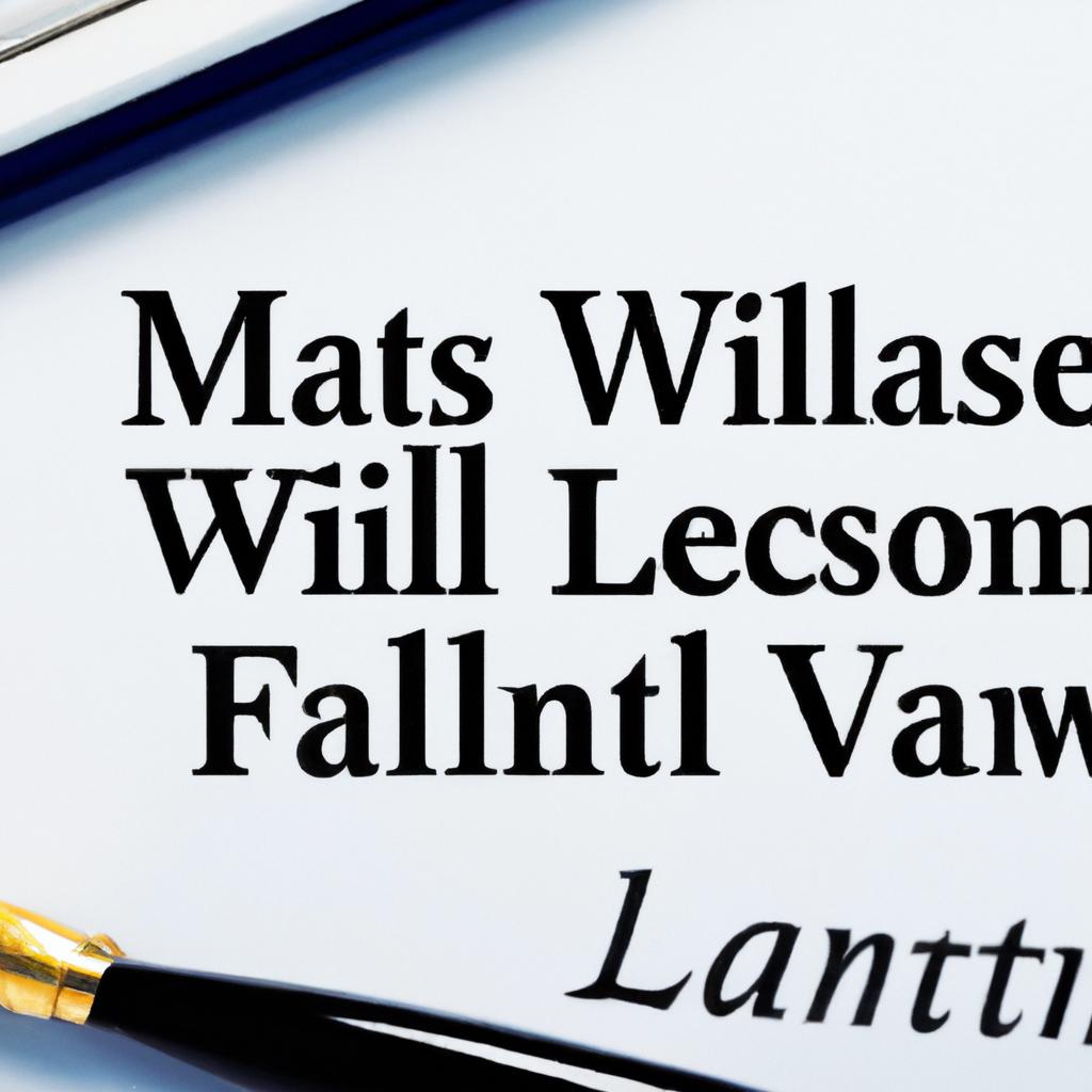 Common⁣ Mistakes to ⁤Avoid in Final Will Preparation